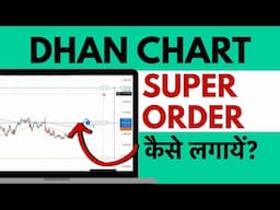 Dhan Chart Pe Super Order Kaise Lagaye? Super Beta Order on Dhan Charts