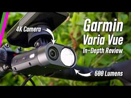 Garmin Varia Vue Headlight/Camera Review - A Dashcam for Cyclists!