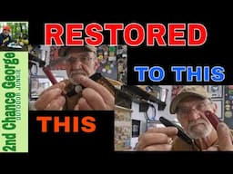 Watch Two Rusty $3.00 Pocket Knives Become Collector's Pieces
