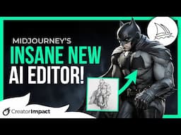Midjourney's NEW POWERFUL AI Image editor (available to everyone!)