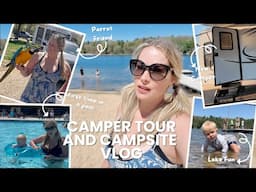 Inside Our New Camper + Stunning Campsite Reveal