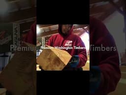 A Glimpse at Hand-Crafting Timber Beams in The Workshop