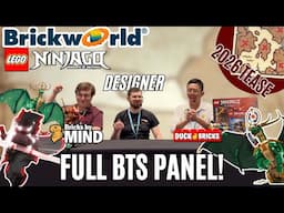 The Official NINJAGO BrickWorld Chicago 2025 Designer Panel!