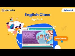 English class for kids | Digitised and animated Lessons |  Episode 2 |  @instrucko ​