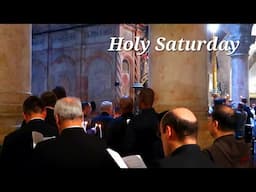 Holy, Sorrowful Saturday at Church of The Holy Sepulchre | Harrowing of Hell