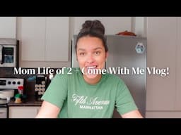 Vlog | Mom Life of 2, Helpful Toddler, Shop W/Me Walmart, Target, & Publix, & Haul