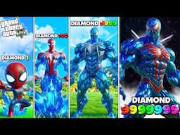 SHINCHAN Upgrading To DIAMOND SPIDER-MAN In GTA 5