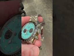 Tudor Black Bay Chrono with Turquoise Dial #tudor