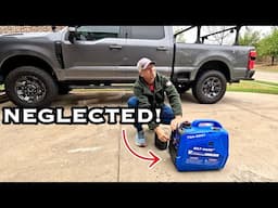 Cheap generator sat in garage unused for 1 year.  Will it start?