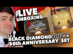 LIVE James Bond BLACK DIAMOND Card Unboxing + 50th Anniversary Set