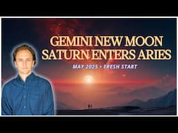 Gemini New Moon 🌑 + Saturn in Aries 🔥 | Join the Tsunami 🌊 of Change Through Intention ✨