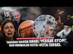 LEBIH BANYAK RUDAL diluncurkan! UPDATE : WARGA ISRAEL “kami sangat ketakutan” Eskalasi IRAN ISRAEL