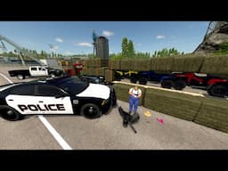Police Find Stolen ATVs in Crazy Places | Farming Simulator 25