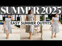 Chic and Easy Early Summer Outfits 2025 | What I Wore This Week