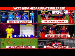 Wcc3 New Update Released 🔥 | Real Jerseys IPL 25 | Wcc3 NPL 2025 Unlock Free | Wcc3 New Update 2025