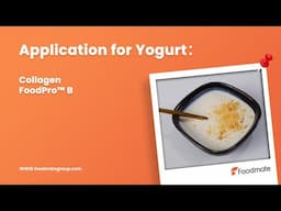 Unlock the Power of Collagen in Yogurt with FoodPro™ B! 🥄