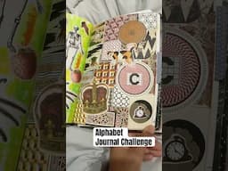 Alphabet Journal Challenge #journalingideas #journalwithme