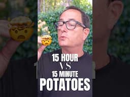 THE RESULT… [15 HOUR VS. 15 MINUTE 1000 LAYER POTATOES] 💁🏻‍♂️