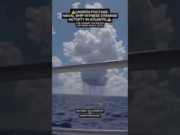 Two Giant UFOs filmed of a Naval ship #shorts