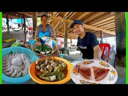 ភ្លក់ម្ហូបស្រុកប្រាសាទបាល័្លង្គ ម្ហូបប្រចាំភូមិ ញាំផ្លៃខ្យូវ ខ្នប់ត្រីស្លឹកផ្អាវ នំបញ្ចុកប្រហើរគួយ