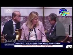 FELIX TSHISEKEDI FACE A FACE AVEC CORNEIL NANGA ET LE M23