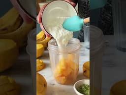 *YUMMIEST* MANGO MATCHA SMOOTHIE #shorts
