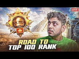 Road to Top 100 || Bgmi Rank Push Current Rank 191