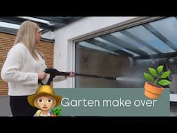 Terrasse Sommer Fit machen | Geheimes Projekt im Garten