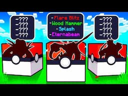 LUCKY BLOCKS Choose Our Starter Pokémon, But RANDOM MOVES! (Minecraft Pixelmon)