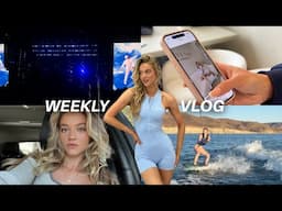 WEEKLY VLOG 🤍 quick trip to LA!