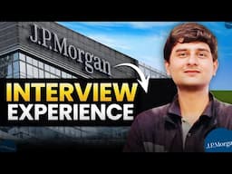 JPMorgan Interview Experience | How to crack JPMC