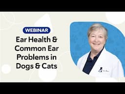 Ear Health & Common Ear Problems in Cats and Dogs Webinar