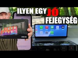 Na! Ez egy JÓ utólagos autós fejegység - Minix CP89-HD