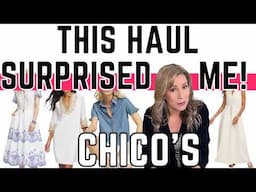Easy Summer Looks For Every Day!  Chico's Haul 2025 #fashionover40 #summerfashion