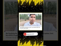 My Portfolio for 2025 Altcoin Season | Crypto Market Update | Bull Run 2025 | Crypto Trading