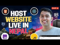 How to Host a Website Live from Nepal | Full Beginner Guide with Free Domain