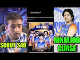 Scout Sad 😢 Ninjajod BMPS Curse 😱 New RNTX Lineup? 🔥 Godlike Fans Support Scout Rntx Kiwosyt Goblin