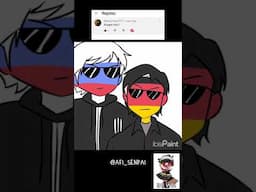 RusGer #countryhumans #shorts