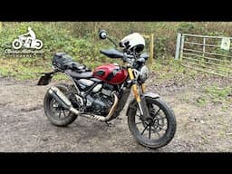 Triumph Scrambler 400 X - Limitations of Stock Bike On & Off Road
