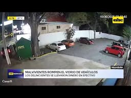 Familia se reunió a cenar, mientras “tortolero” se alzaba con sus pertenencias