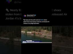 $2 MILLION worth of Nike shoes stolen from train 👟🚂 #news #stocks
