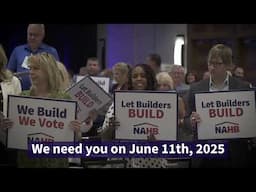 Join NAHB in Washington at the 2025 Legislative Conference June 11