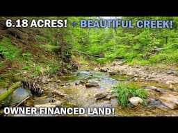 Winding Creek on OWNER FINANCED land for $1,500 Down! 6.1 Acres! ID#CG32 www.InstantAcres.com