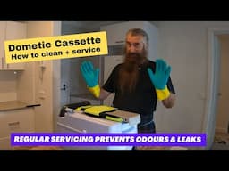 How To Clean & Service Your Caravan Toilet Cassette (4K)