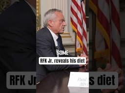 RFK Jr. doesn’t eat breakfast?