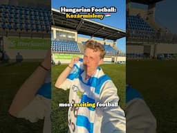 Hungarian Football Is Amazing! Kozármisleny #hungary #hungarian #football #magyar #magyarország