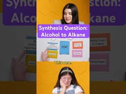 Synthesis Question: Alcohol to Alkane #synthesis