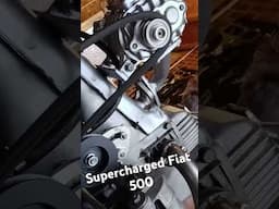 First crank of the AMR 300 boosted Fiat 500