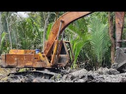 PART 14 EXCAVATOR SUMITOMO S2801 CUCI HUTAN PAYA NIPAH