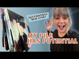 Confronting Perfectionism: My Abandoned Abstract Painting Journey
